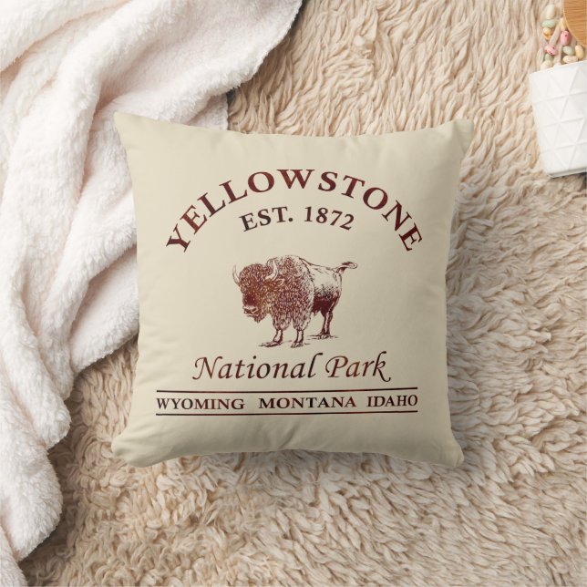  National Park Yellowstone Cushion (Blanket)