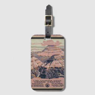 National Parks Luggage Tag