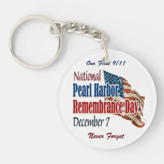 National Pearl Harbour Day Key Ring