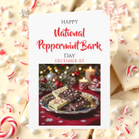 National Peppermint Bark Day | Dec 1st