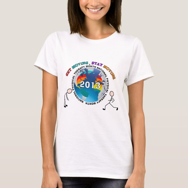 National Physical Therapy Month T-Shirts 2013 (Front)
