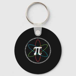 National Pi Day Shirt Math Teacher T Shirt Pi Atom Key Ring