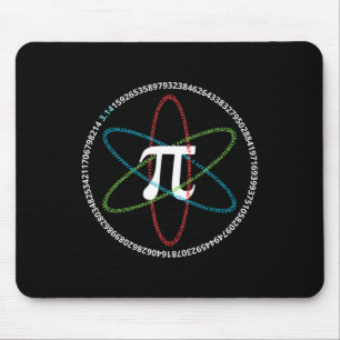 National Pi Day Shirt Math Teacher T Shirt Pi Atom Mouse Mat