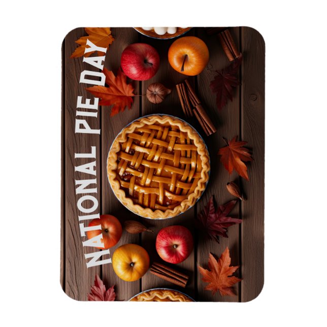 National Pie Day Magnet (Vertical)