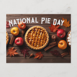 National Pie Day Postcard