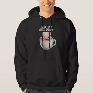 National Pig Day Latte Hoodie