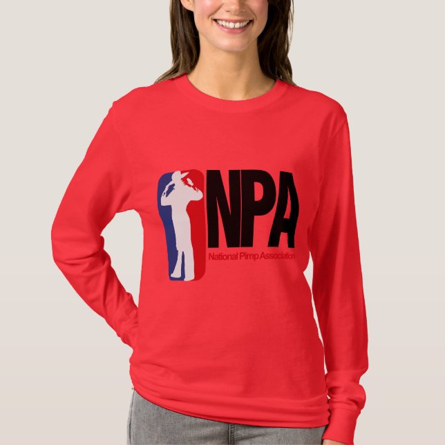 National Pimp Association T-Shirt (Front)