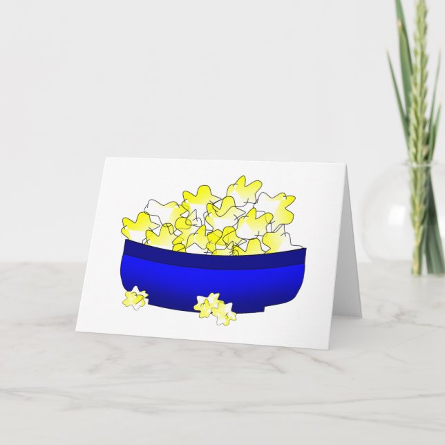 National Popcorn Popping Month Card (Front)