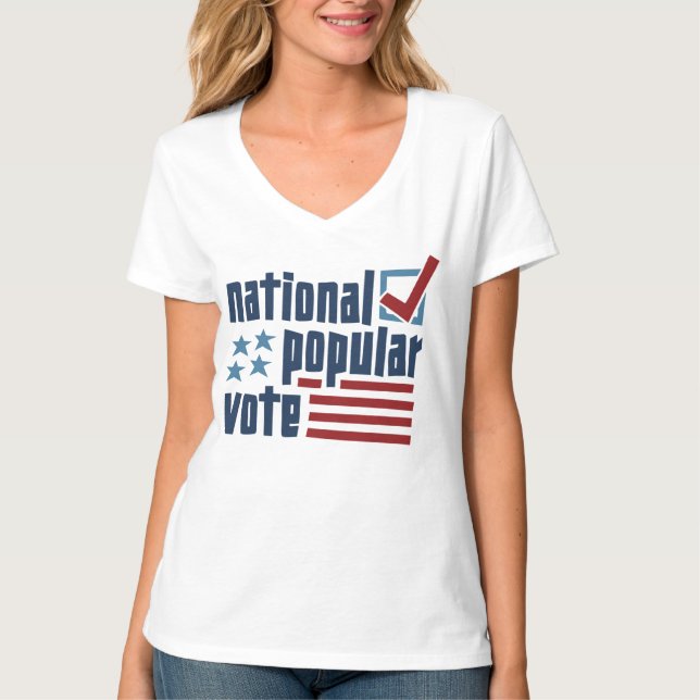 National Popular Vote T-Shirt (Front)