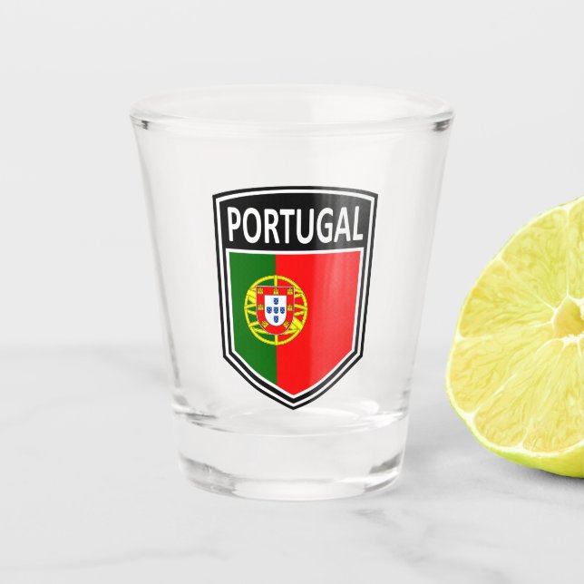 National - Portugal Shot Glass (Front)
