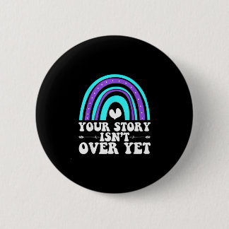National prevention awareness month warrior  6 cm round badge