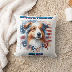 National Purebred Dog Day Celebration Artwork Cushion