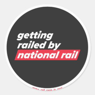 National Rail - sticker