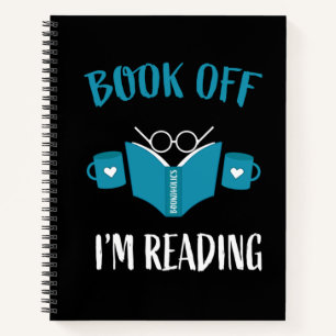 National Reading Month March T-Shirt Notebook