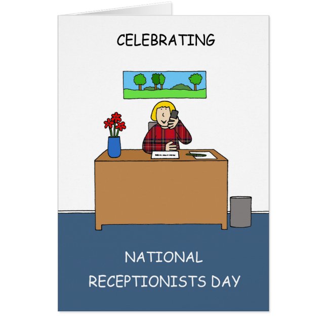 National Receptionists Day May (Front)
