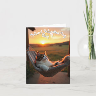 National Relaxation Day Card