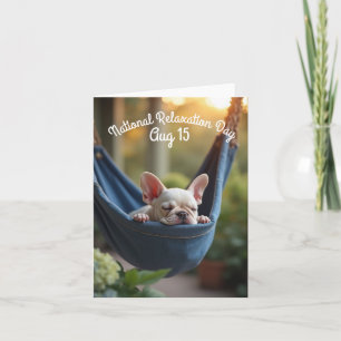 National Relaxation Day Card
