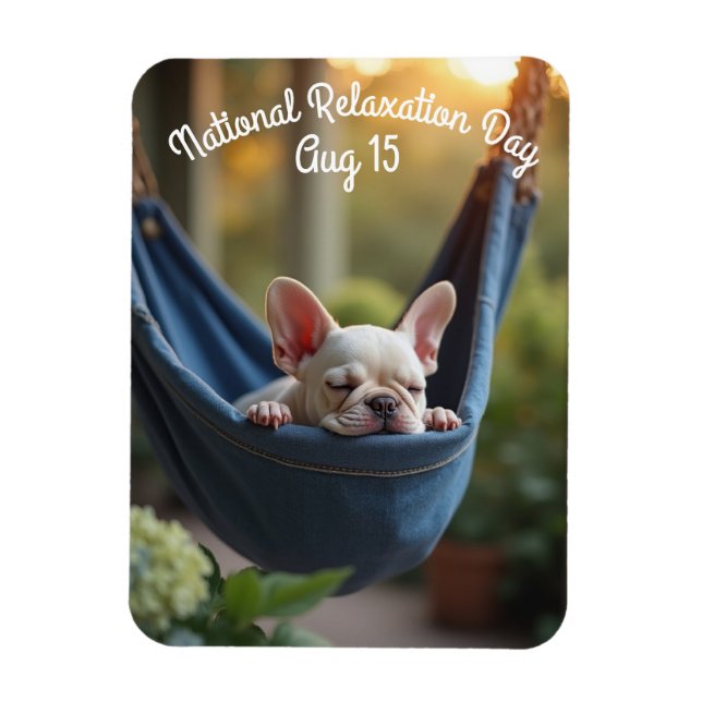 National Relaxation Day Magnet (Vertical)