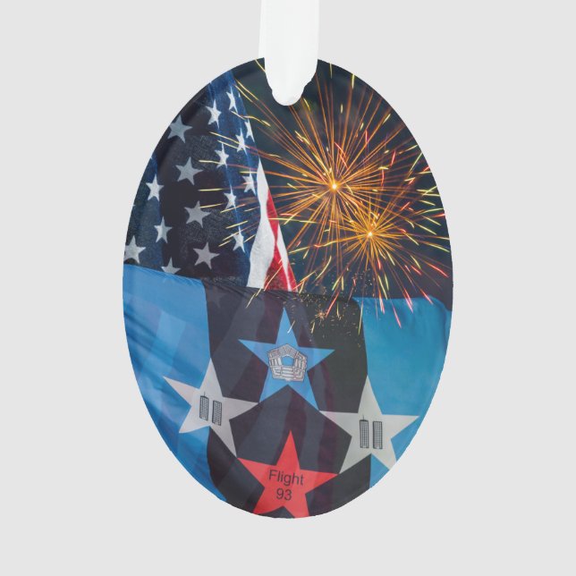 National Remembrance Grouping Ornament (Back)