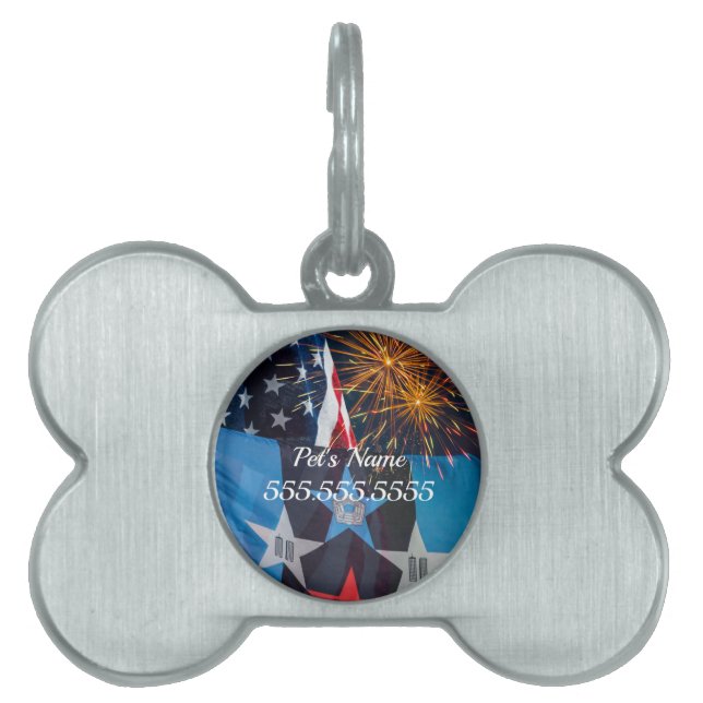 National Remembrance Grouping Pet ID Tag (Front)