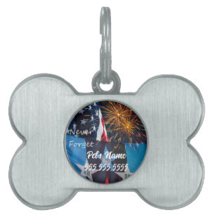 National Remembrance Never Forget Pet Tag