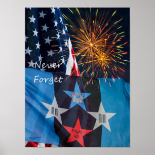 National Remembrance Never Forget Poster