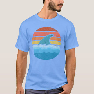 National Retro Day Vintage Old Classic Shark boy T-Shirt