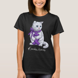 National Sarcoidosis Awareness Month Purple Ribbon T-Shirt