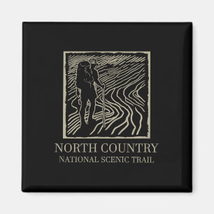 National Scenic Trail - North Country Trail Hiker Magnet