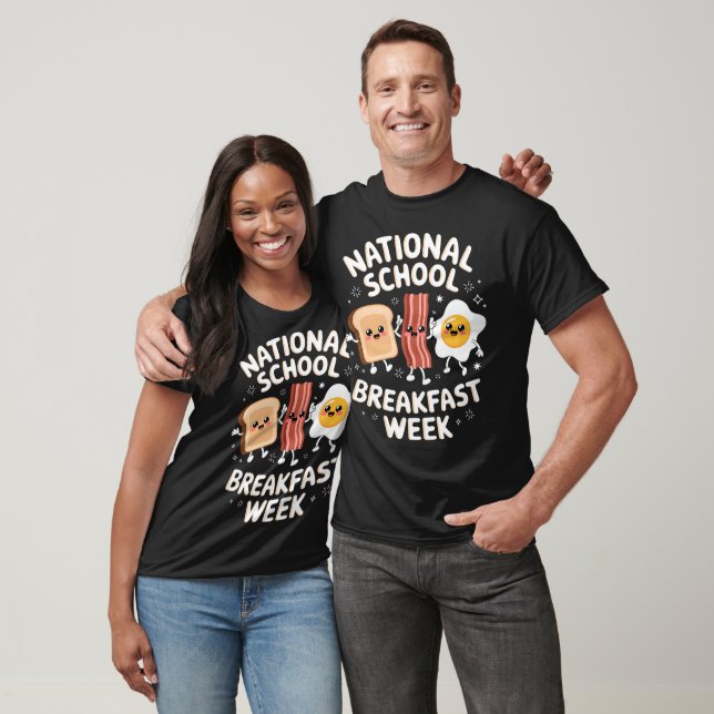 National School Breakfast Week Breakfast Lover T-Shirt (Unisex)