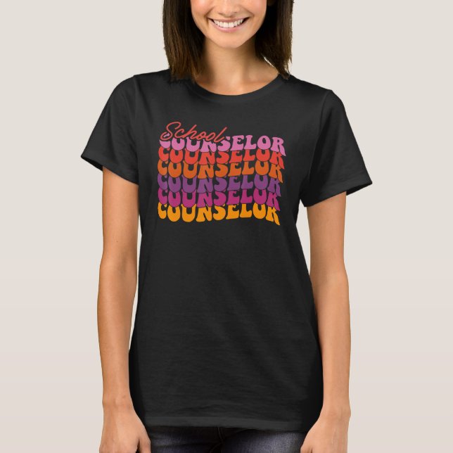 National School Counsellor Week Best Counseling Cr T-Shirt (Front)