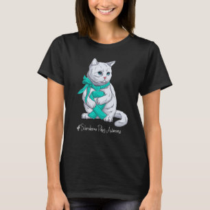 National Scleroderma Awareness Month Teal Ribbon C T-Shirt