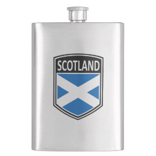 National - Scotland Hip Flask