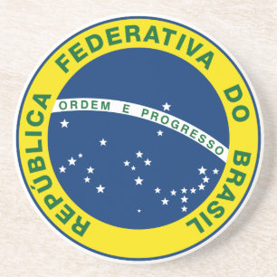 National Seal of Brazil Coaster