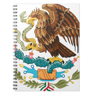 National Shield of Mexico - Mexican Emblem Notebook
