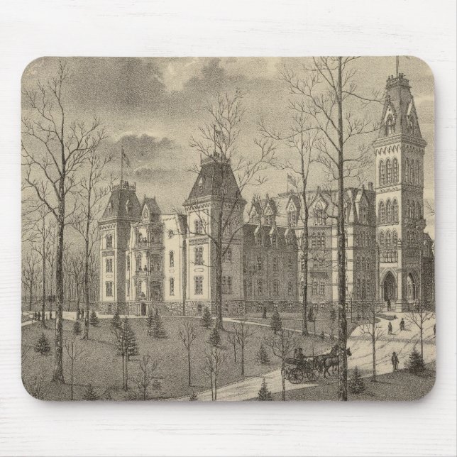 National Soldiers Home, Milwaukee County Mouse Mat (Front)