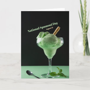 National Spumoni Day Card