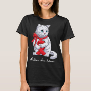 National Substance Abuse Awareness Month Red Ribbo T-Shirt
