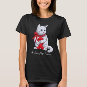National Substance Abuse Awareness Month Red Ribbo T-Shirt