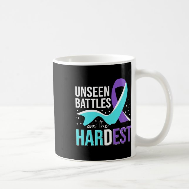 National Suicide Prevention Awareness Month Warrio Coffee Mug (Right)
