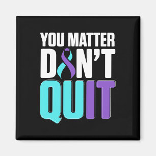 National Suicide Prevention Awareness Month Warrio Magnet