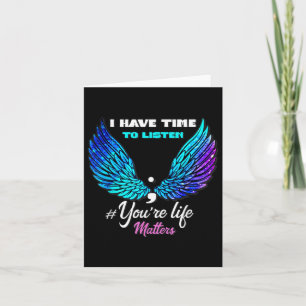National Suicide Prevention Awareness Week Quote  Card