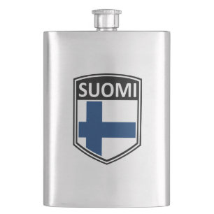 National - Suomi Hip Flask