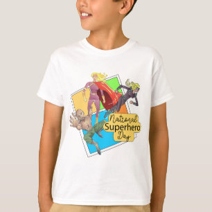 National Superhero Day Sign T-Shirt