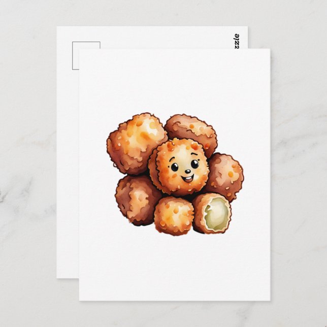 National Tater Tot Day, Postcrossing Postcard (Front/Back)