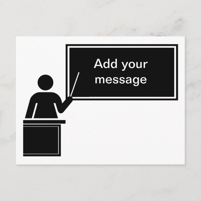 National Teacher Appreciation Day Postcard (Front)