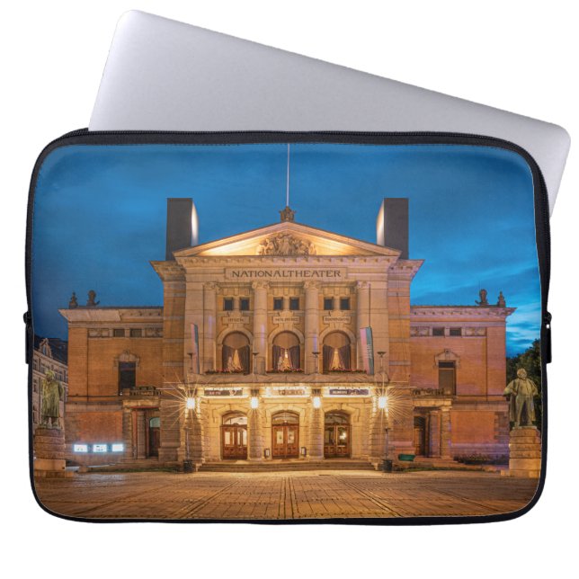 National Theatre Oslo Laptop Sleeve (Front)