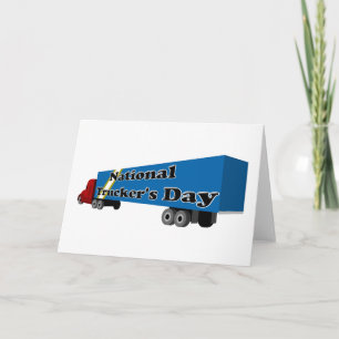 National Trucker's Day Card