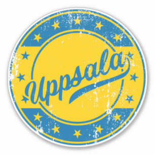 National - Uppsala Sverige Sweden Sticker