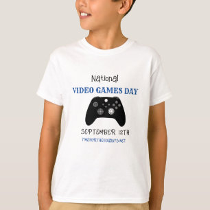 National Video Games Day September 12th T-Shirt